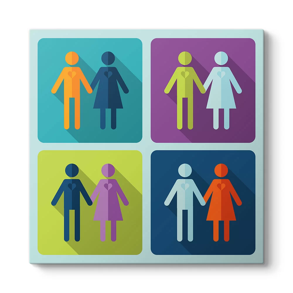 Four Family Tablosu - Model 3